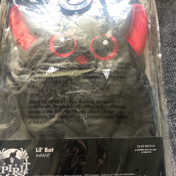 NWT Lil’ Bat infant costume - Picture 2 of 4